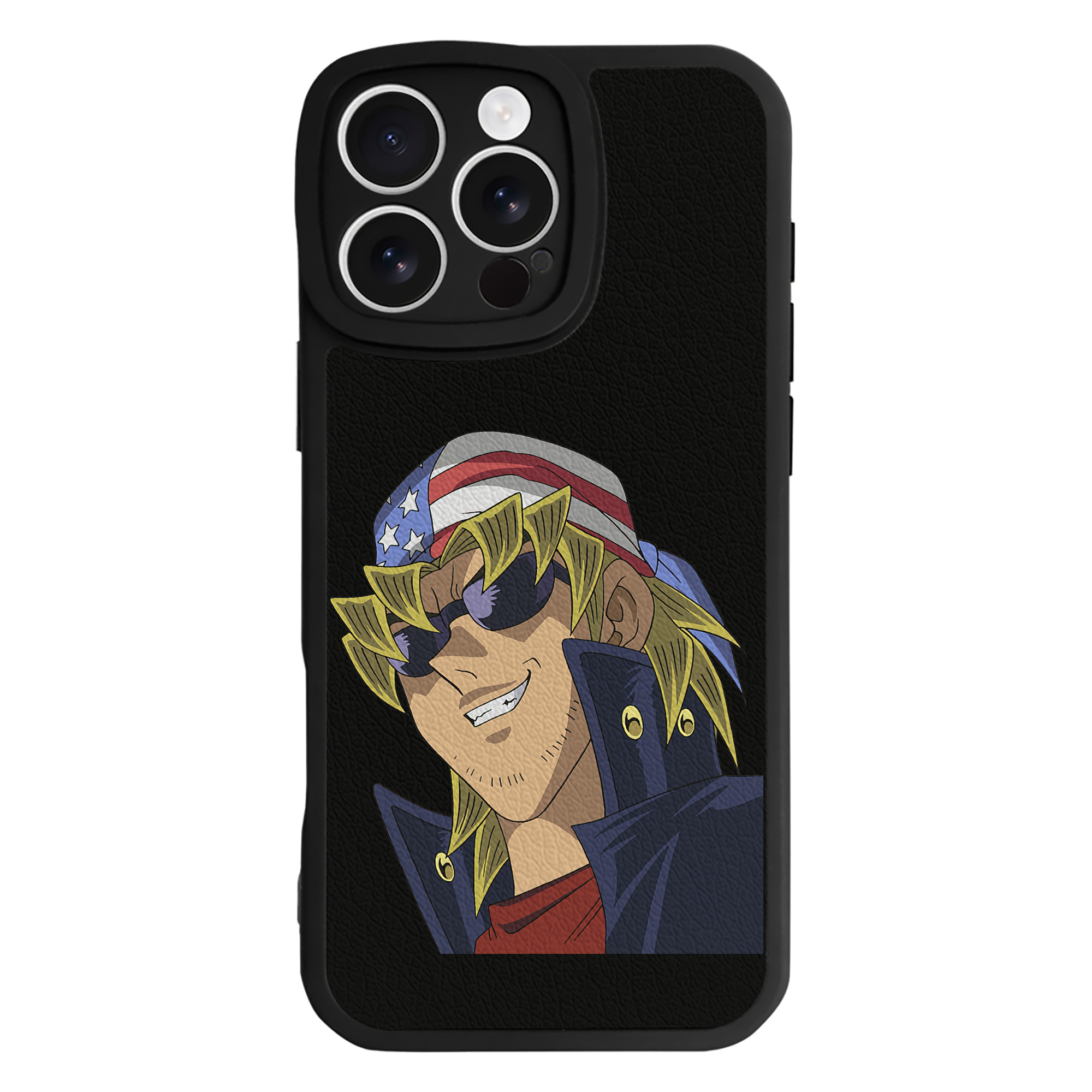 遊☆戯☆王 Yu-Gi-Oh! 【iPhone 16シリーズ対応】シリコンスマホケース（レザー調） 材質：シリコン